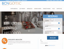 Tablet Screenshot of bcngotic.com